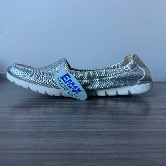 SAS Sunny Tripad Lightweight Loafers Shoes $141 in Silver - Picture 5 of 10